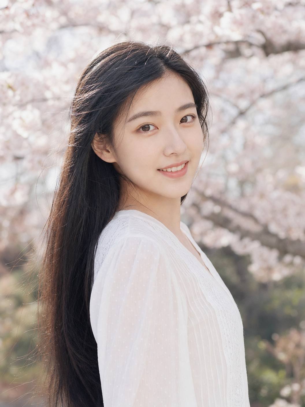 直播录屏视频-清新美女户外写真视频
